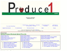 Tablet Screenshot of produceone.com